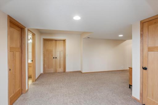 Paneled doors give upgraded feel throughout