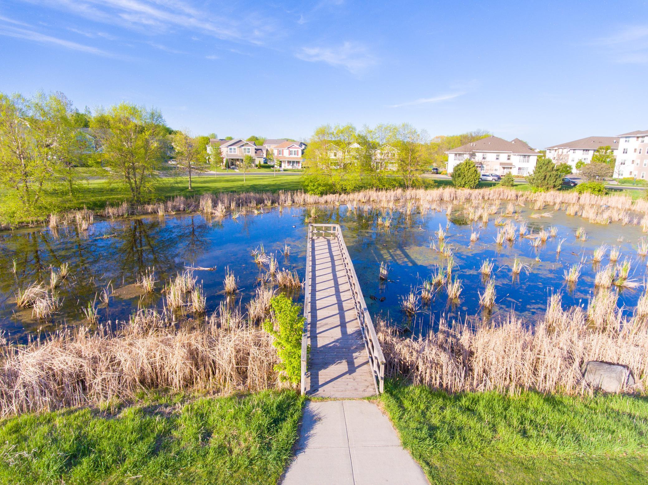 43 - Dock Extends into Pond to Offer Closer Views of Wildlife