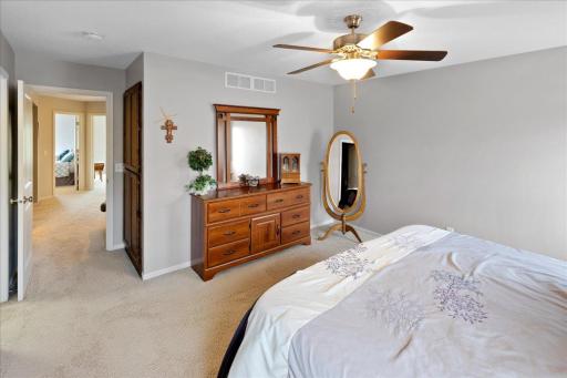 A Relaxing Bedroom Retreat with Classic Finishes and Ample Space