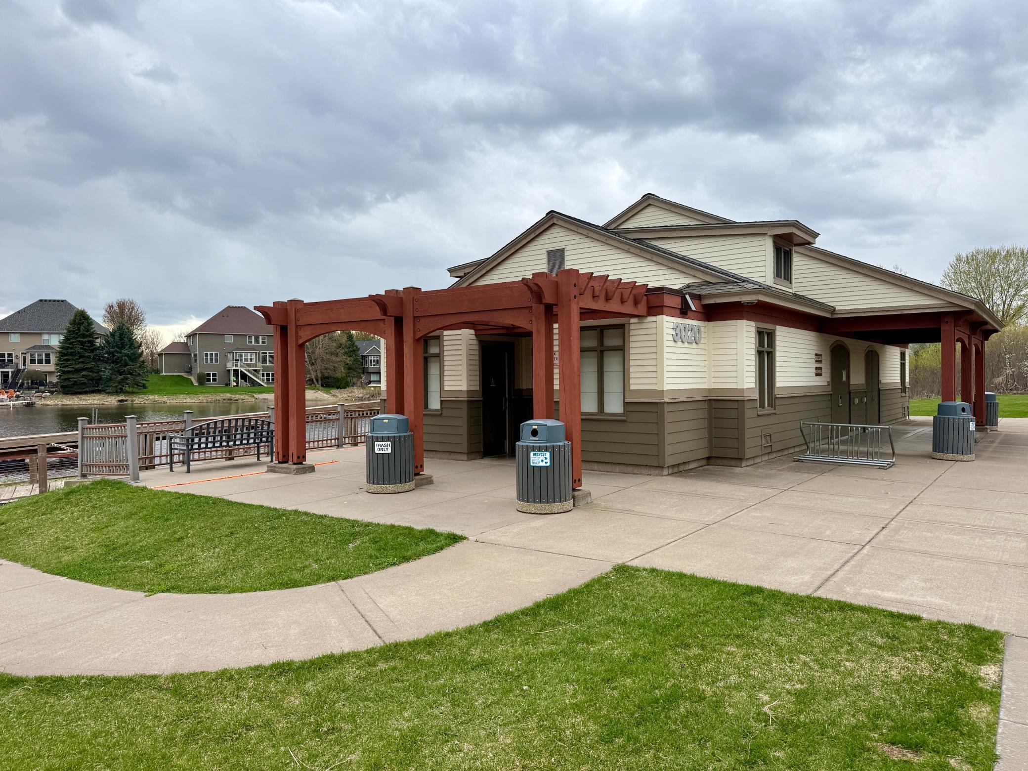 Is there a 3-bed townhome in Blaine MN under $320,000 with true community amenities? Yes, and this is part of it. Enjoy shared spaces just steps away, perfect for gathering, relaxing, and connecting in The Lakes of Blaine.