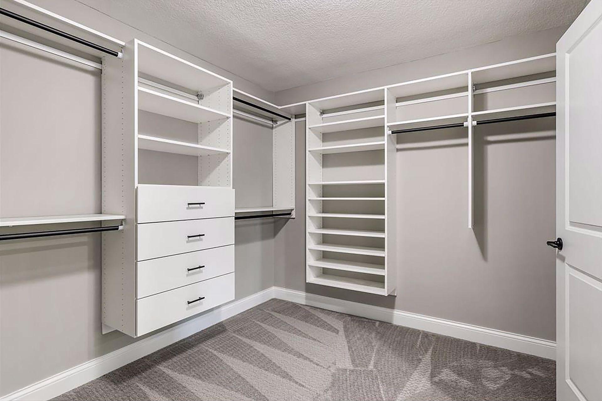 Primary walk-in closet