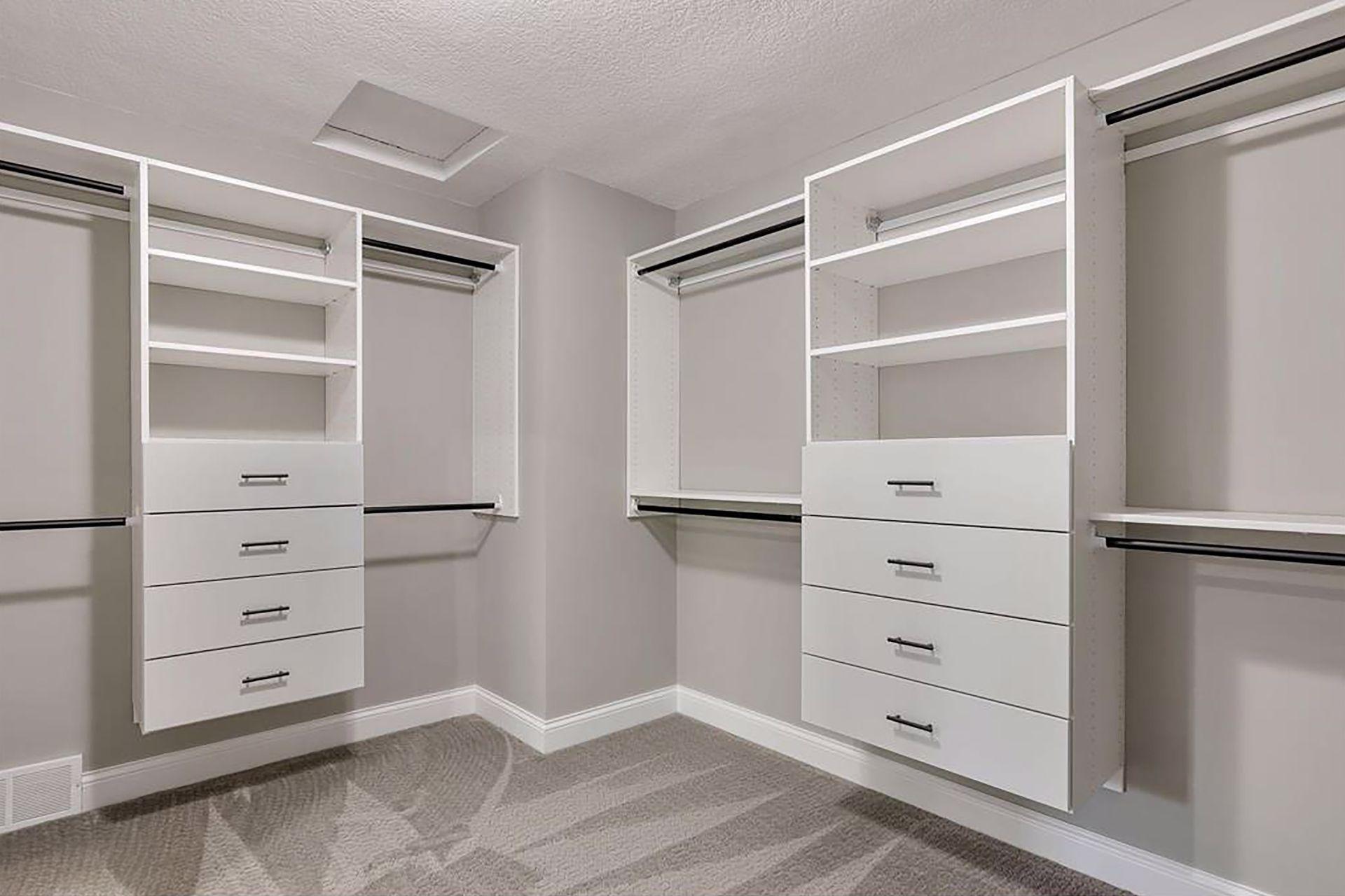 Primary walk-in closet