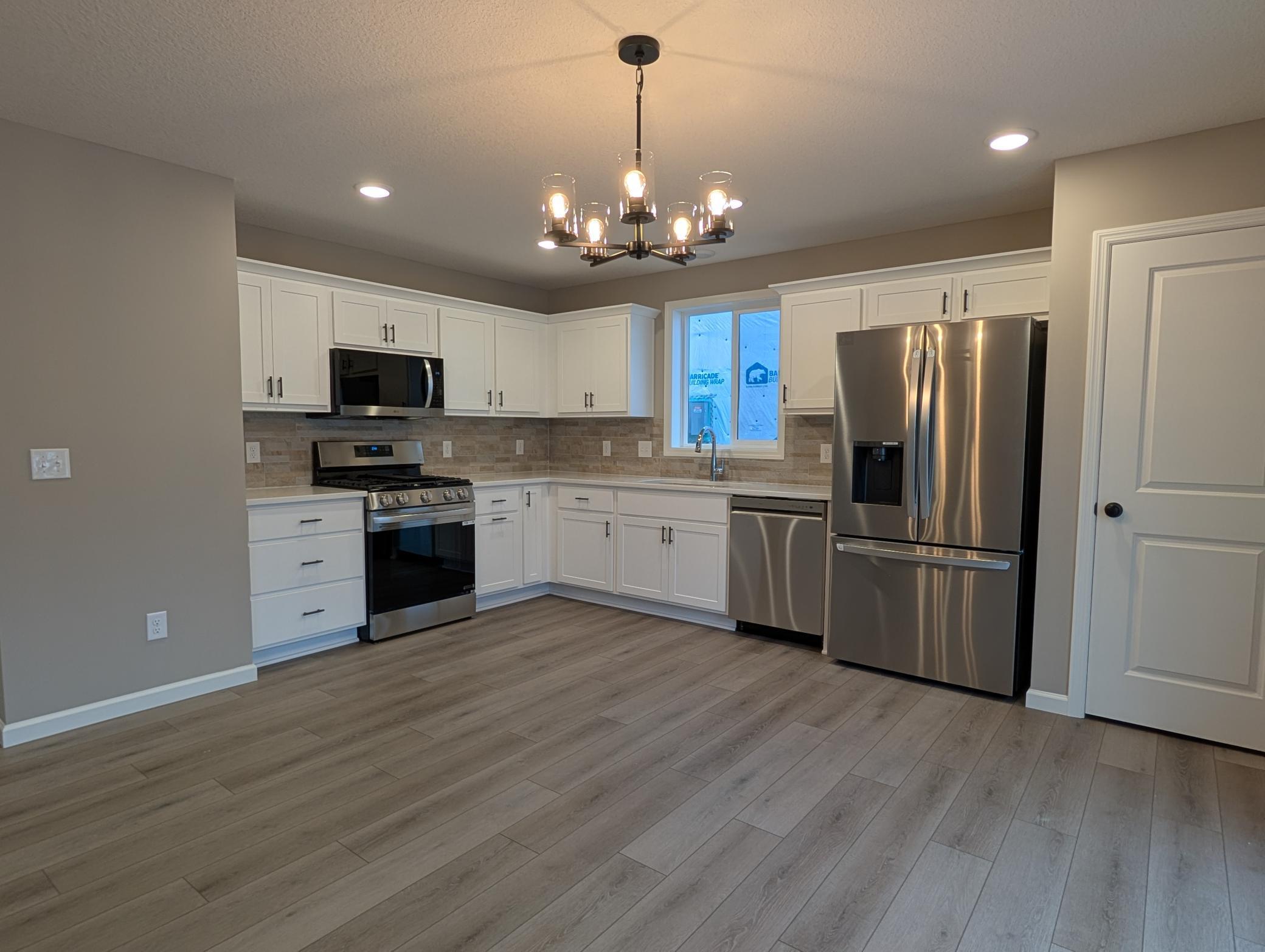 (Photo of previously finished home.)