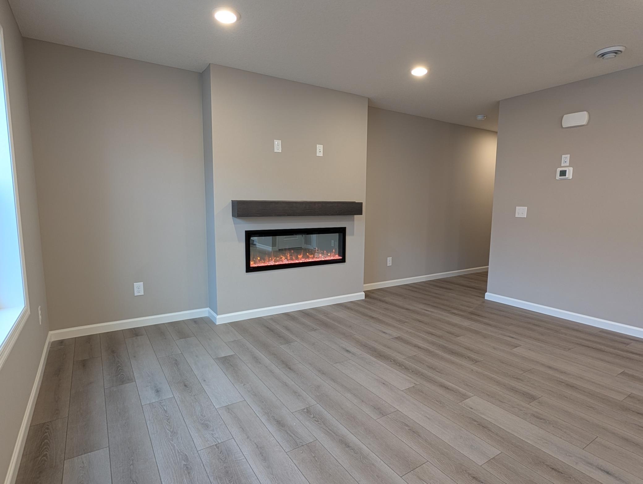 (Photo of previously finished home.)