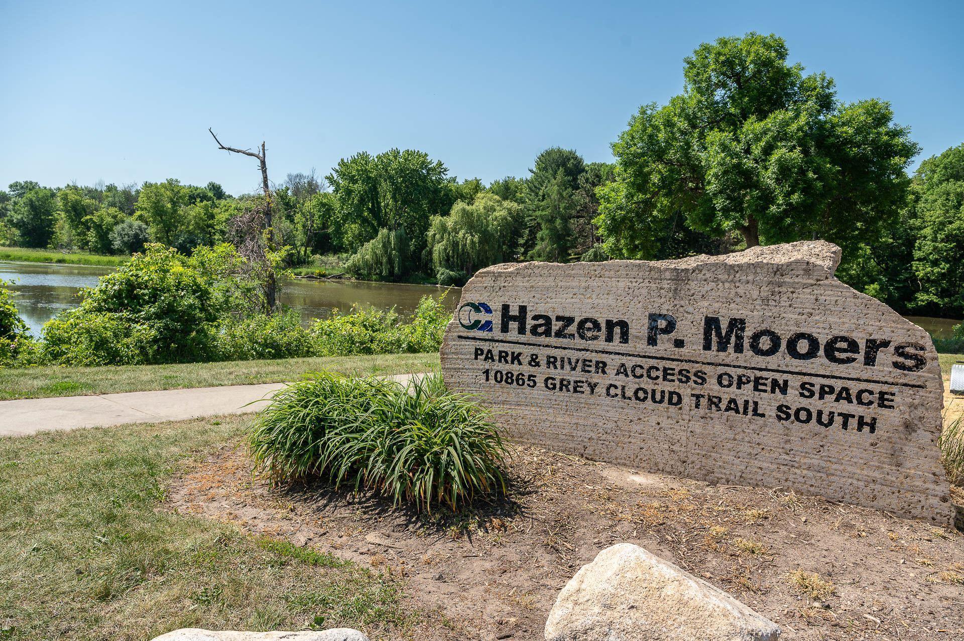 Located half a mile away from Hazen P. Mooers park with breathtaking views of the Mississippi River.