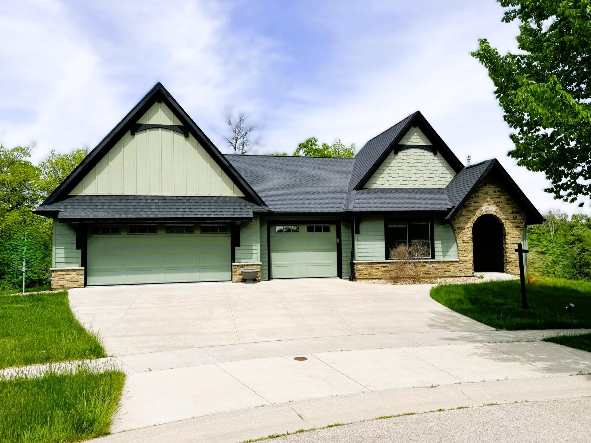Large Concrete Driveway