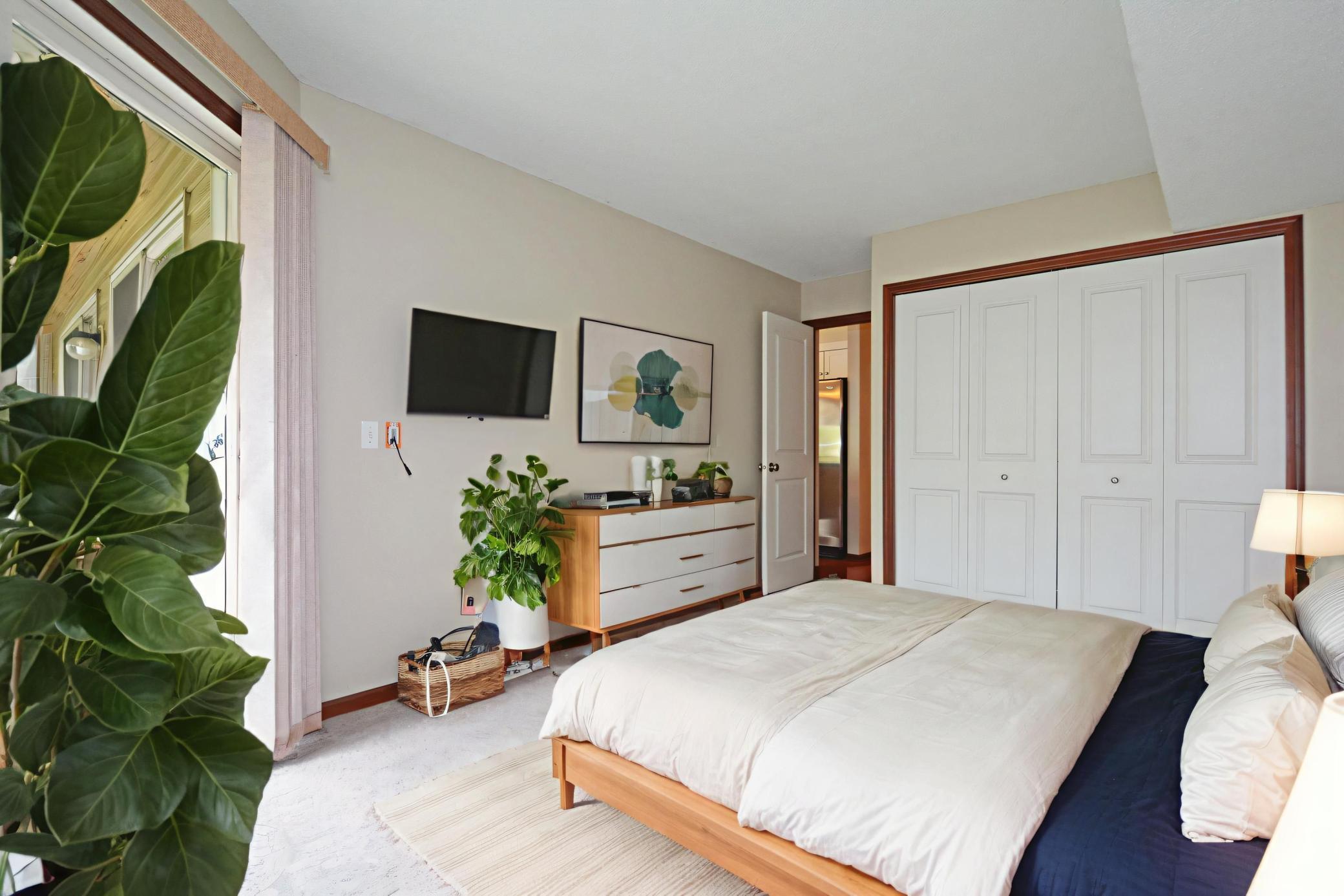 Primary Bedroom virtually staged