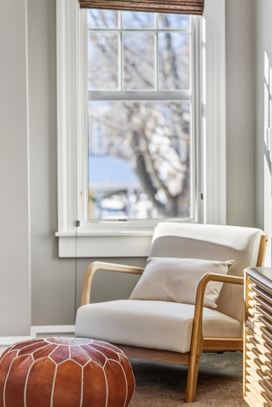 There’s plenty of room to create a true sanctuary — space for a comfortable chair by the window where you can unwind after a day on the lake or shopping around town.