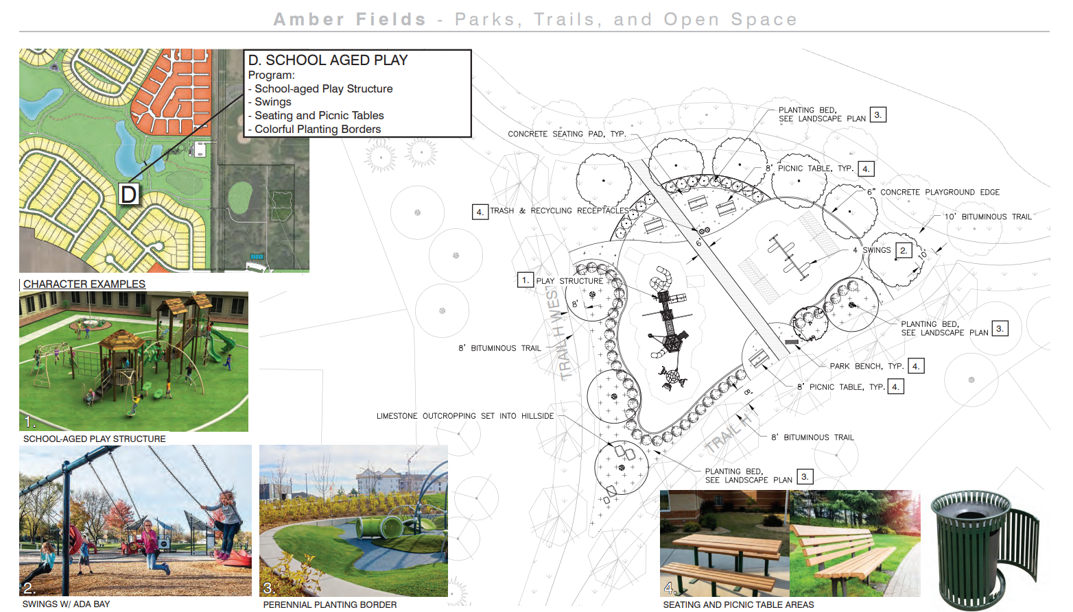 A future city park & playground is planned for Amber Fields.
