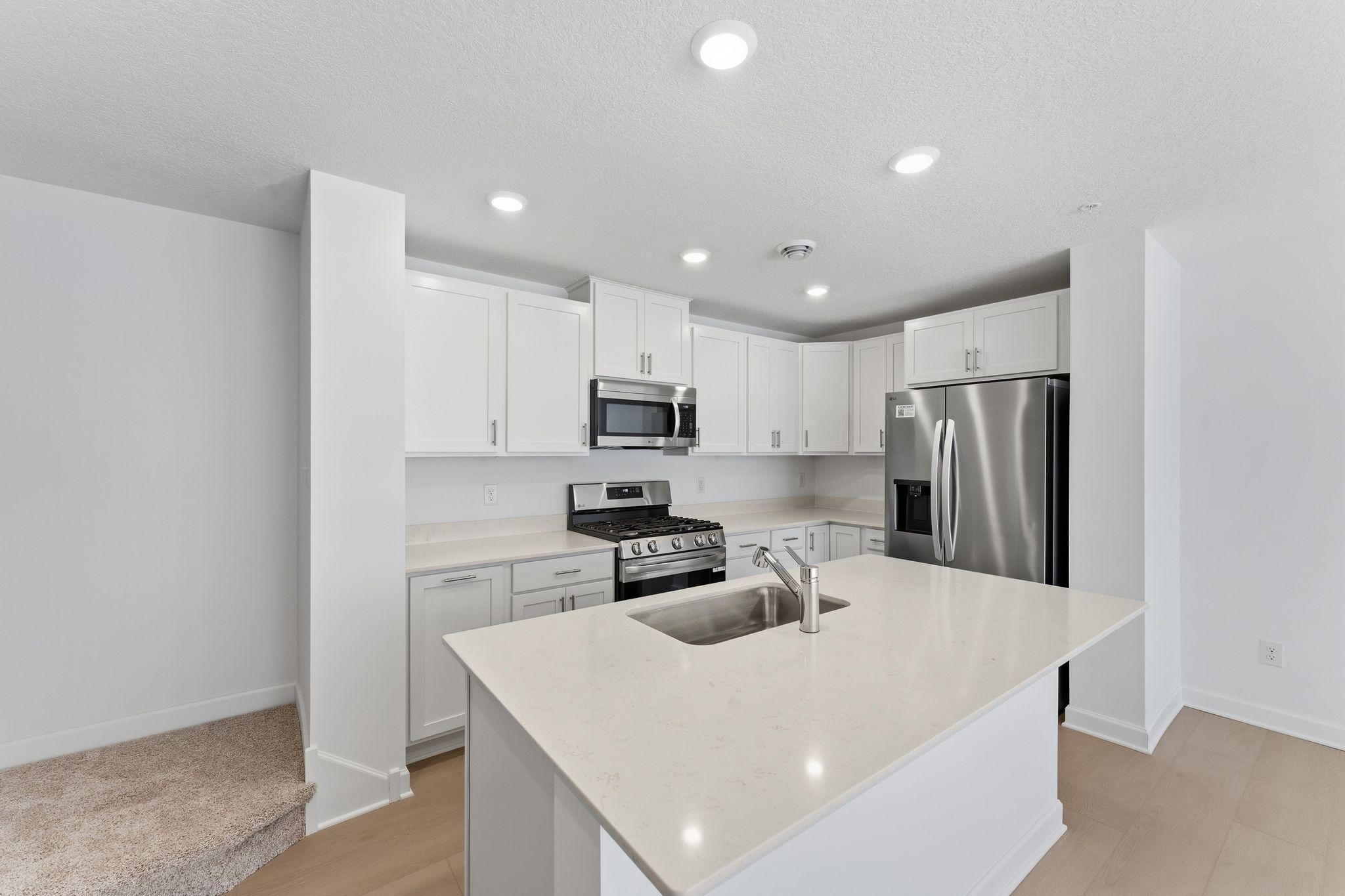 (All the following photos are of a similar home, actual finishes may vary.)