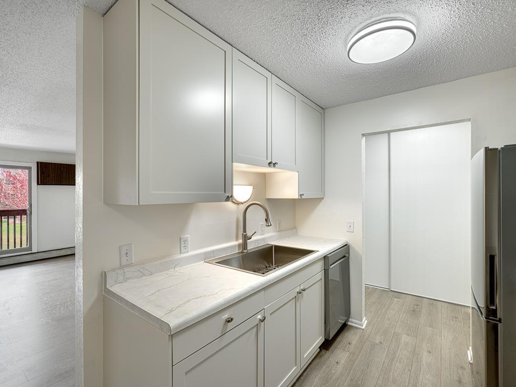 With all new counters and cabinets, you get to be the first to enjoy the new kitchen.