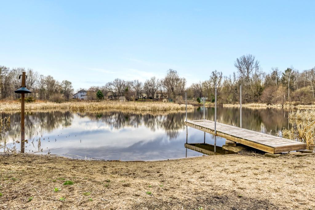 Pond and dock