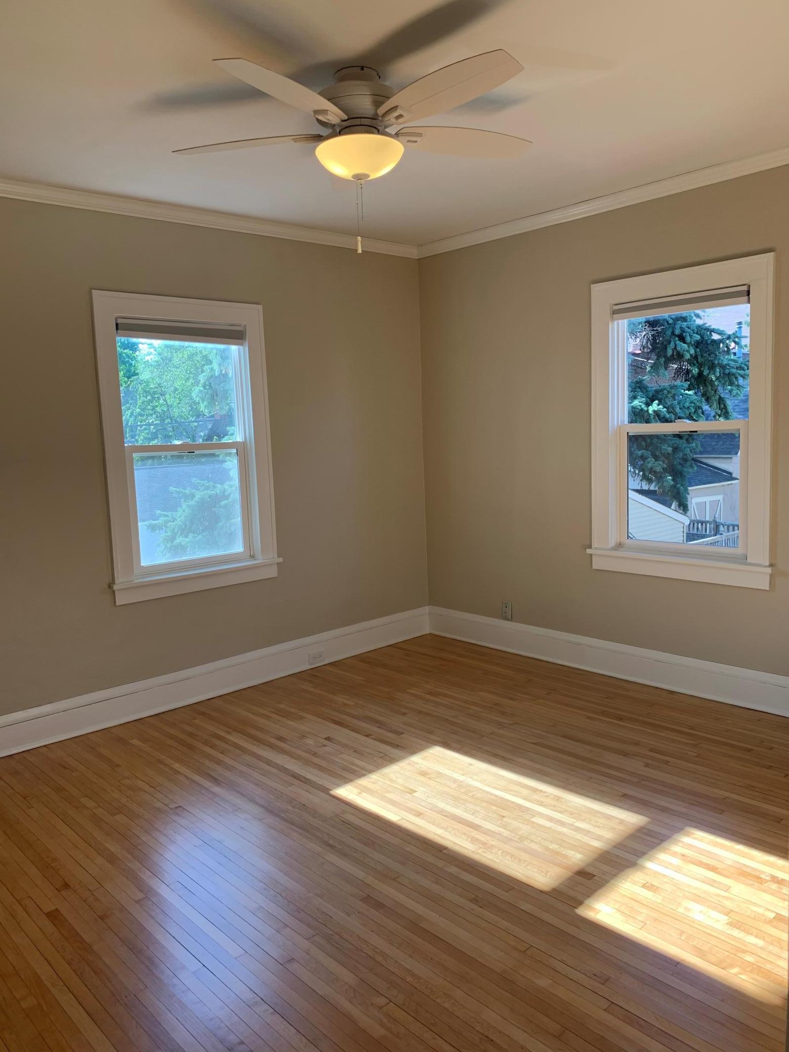 Unit 2 2nd Bedroom with Beautifully Refinished Floors.jpg