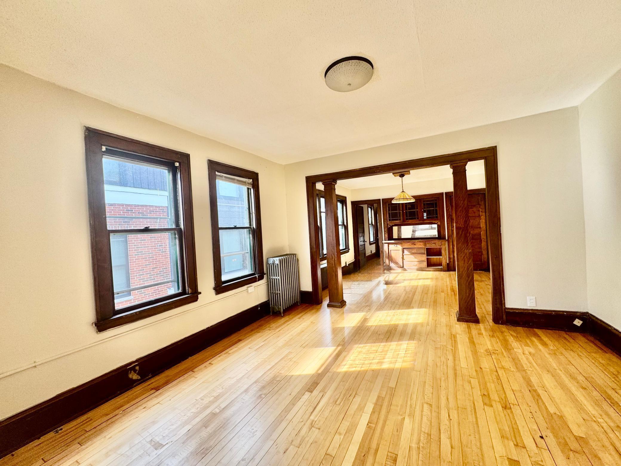 Living Room into Dining Room Unit 3
