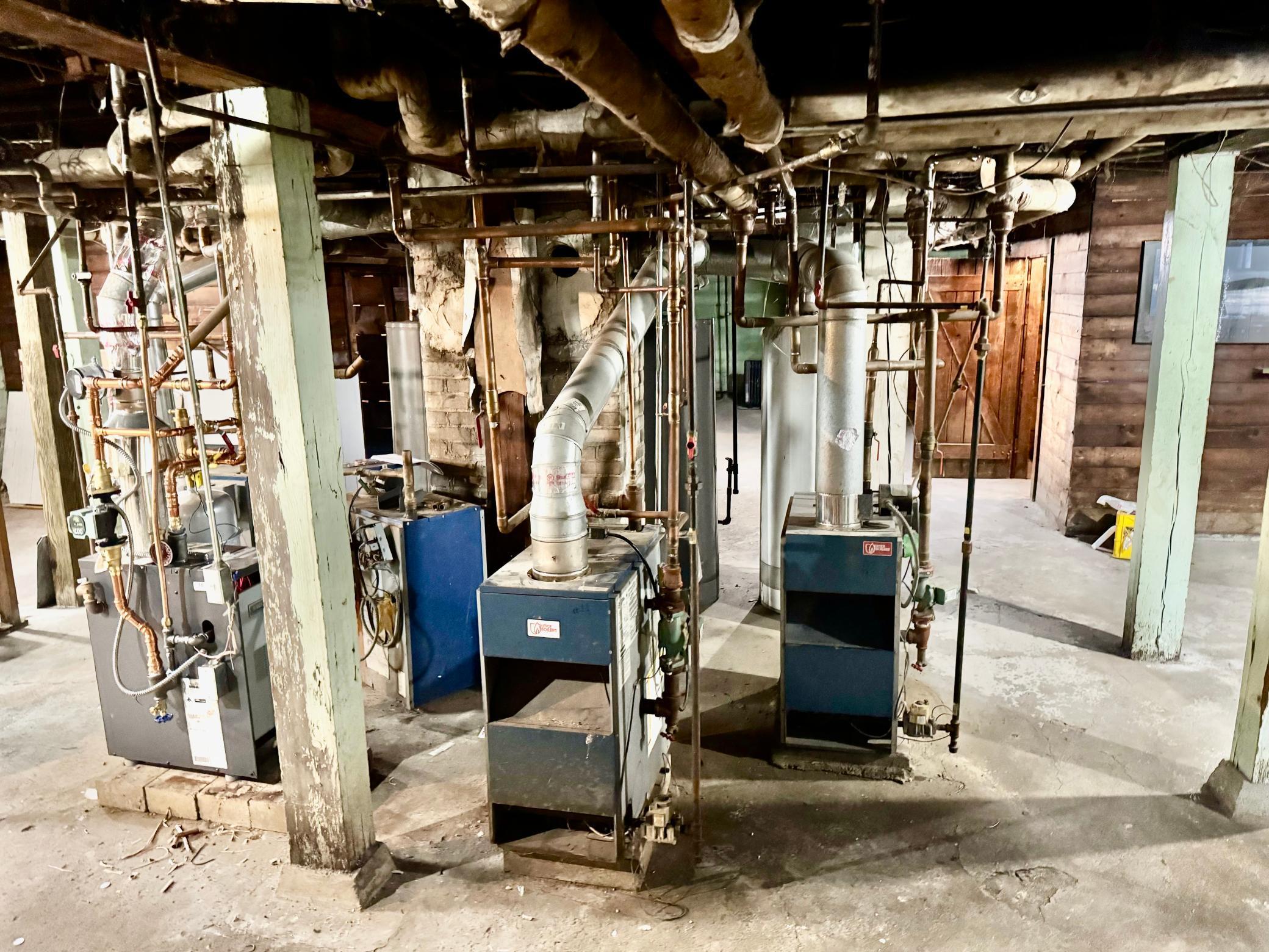 4 separate Boilers one is less than a year old