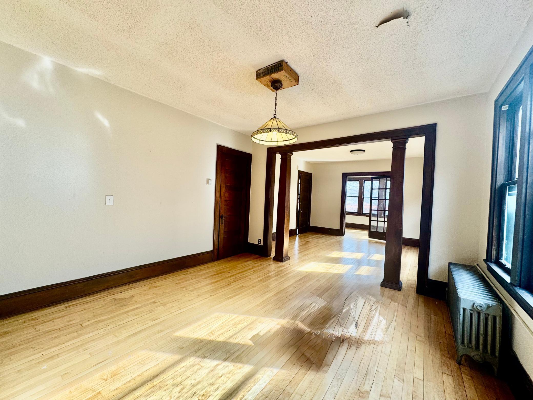 Dining Room into Living Room Unit 3