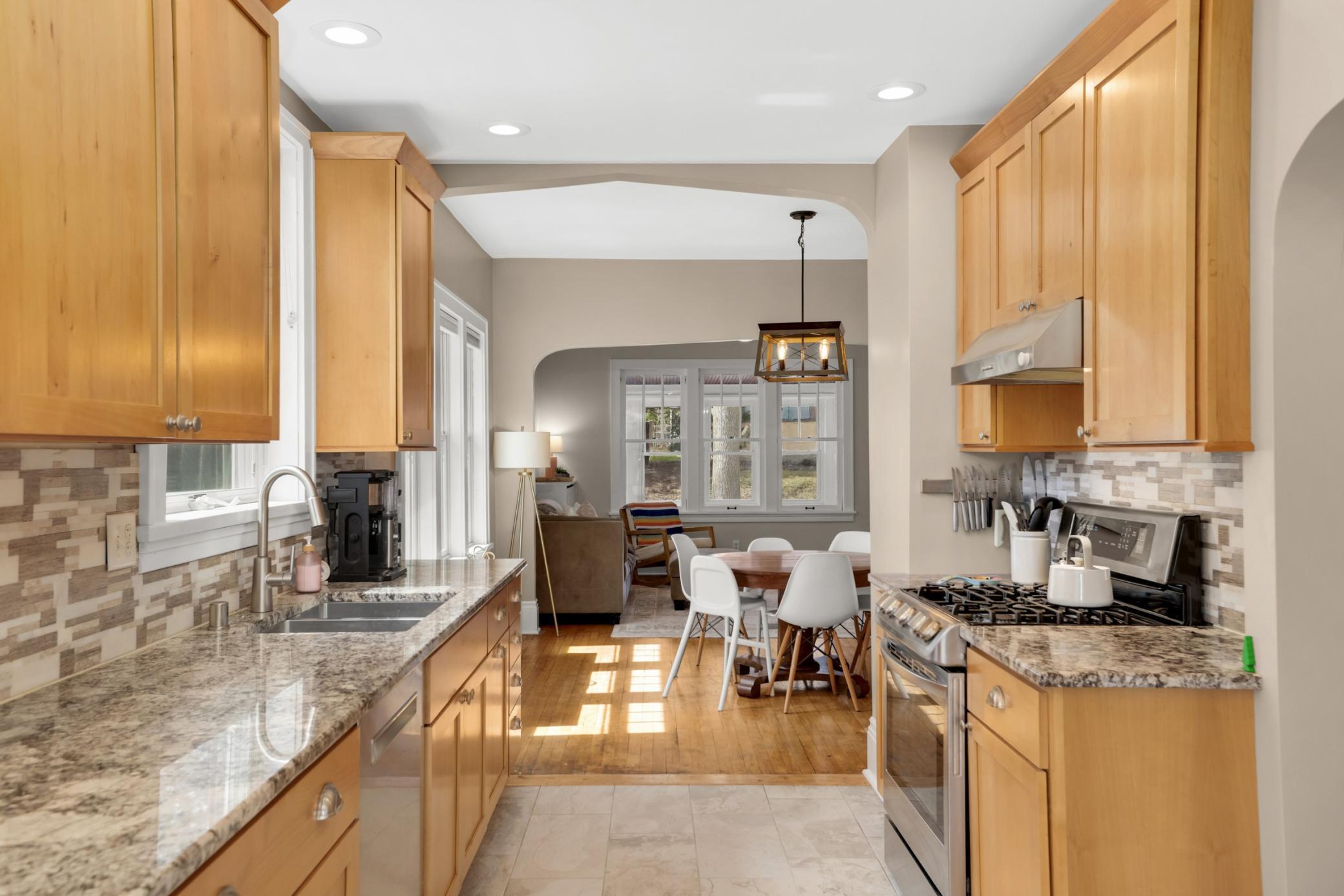 Open concept main level