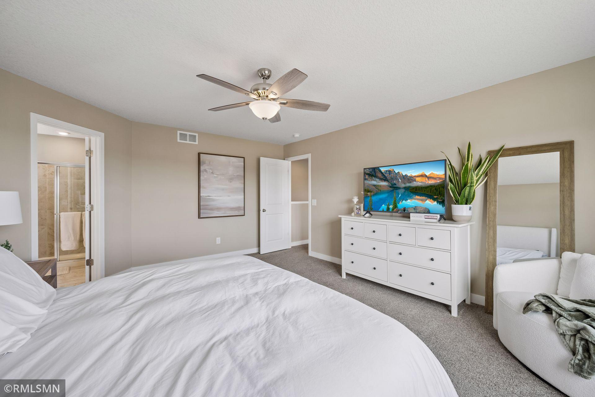 Spacious Primary Bedroom