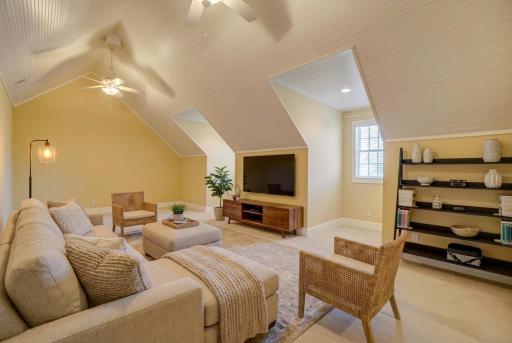 Guest suite living room (virtually staged)
