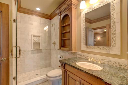 Bathroom in social center off of the 5th bedroom.