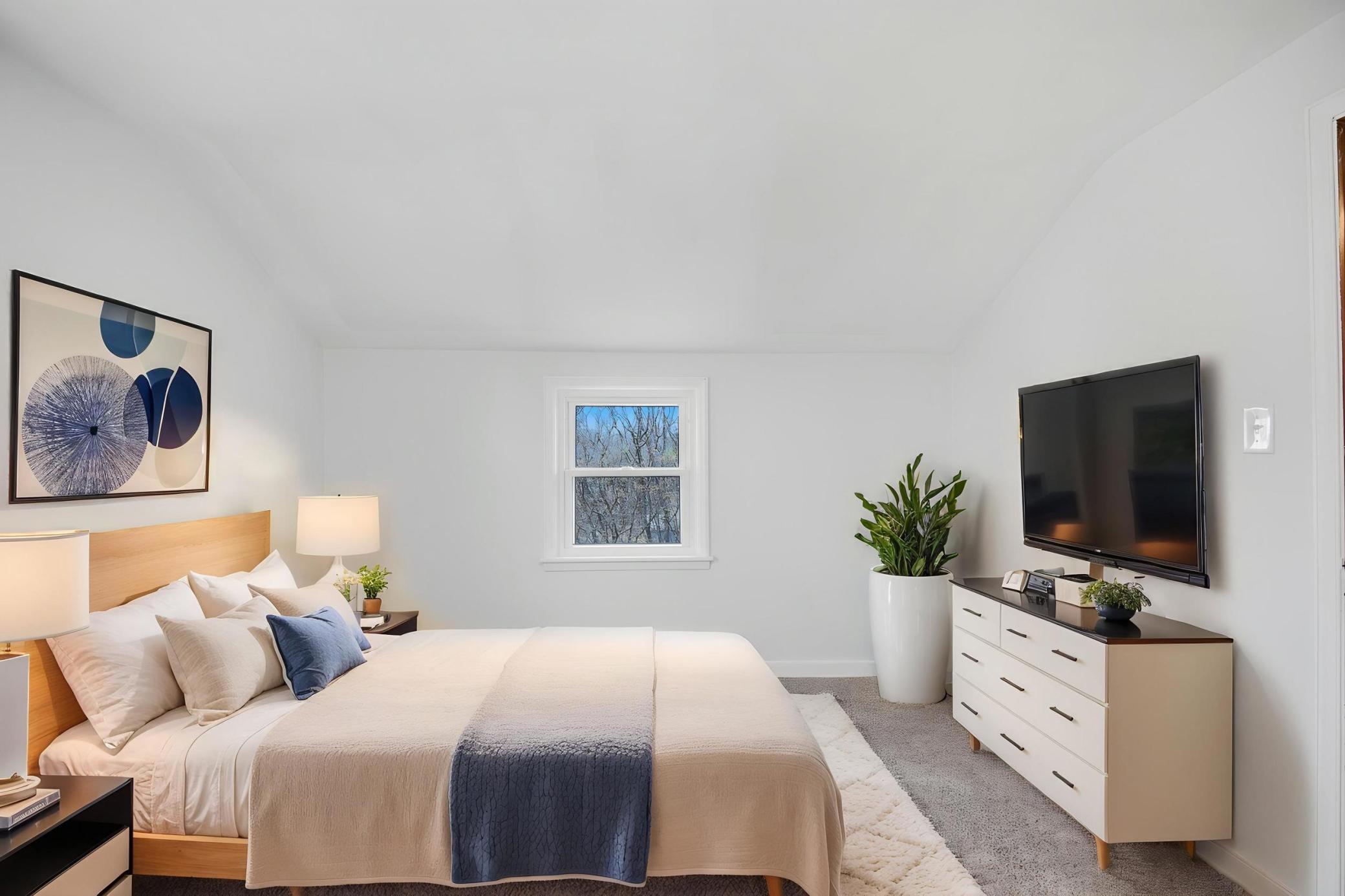 Virtually Staged Bedroom 2