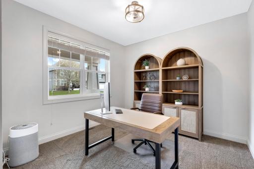 An office that makes working from home comfortable and convienent