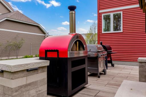 Patio has many cooking options to meet everyone's dinner requests