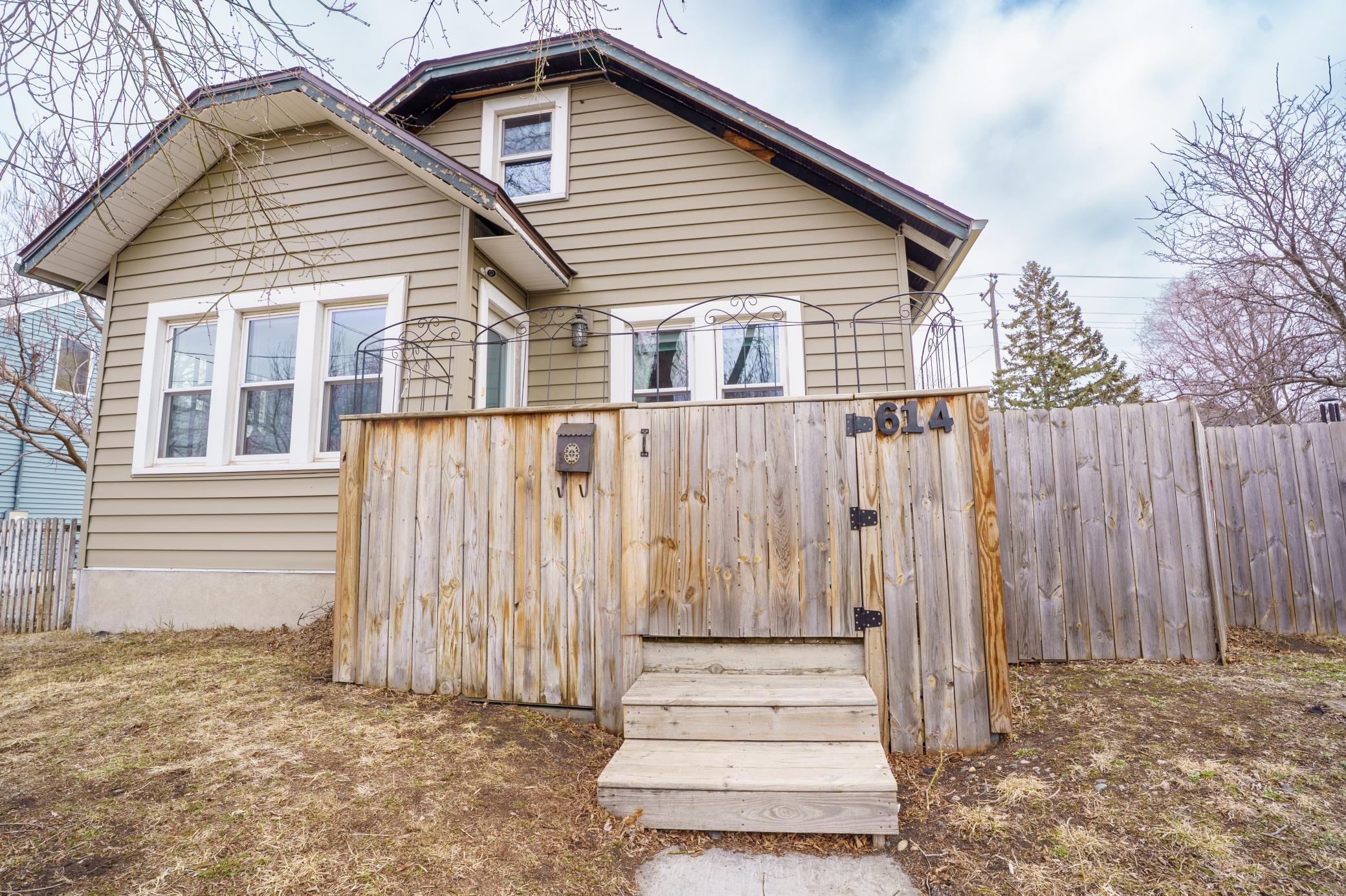 Private Gated Front Porch