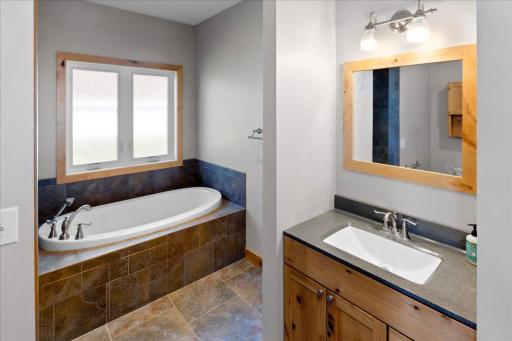 Check out that massive tub!