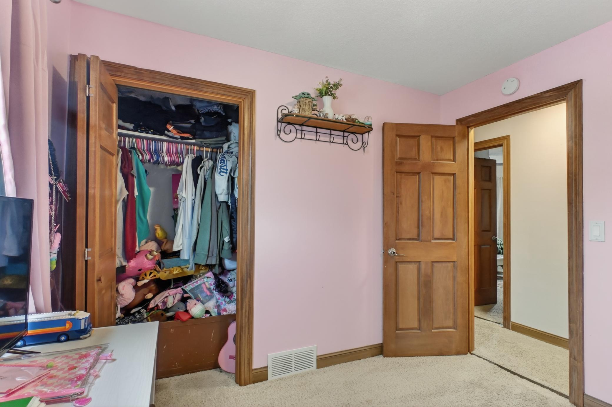 Closet for upper bedroom 3