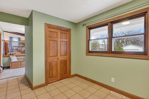 Mud room/foyer from garage/coat closet