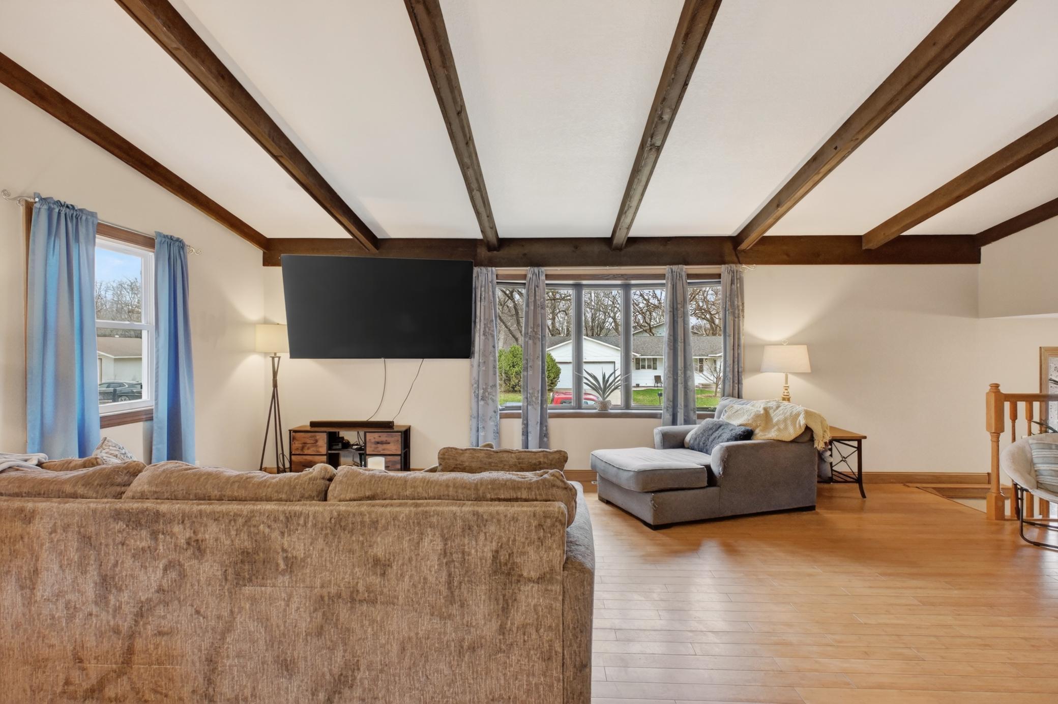 Dining room towards living area