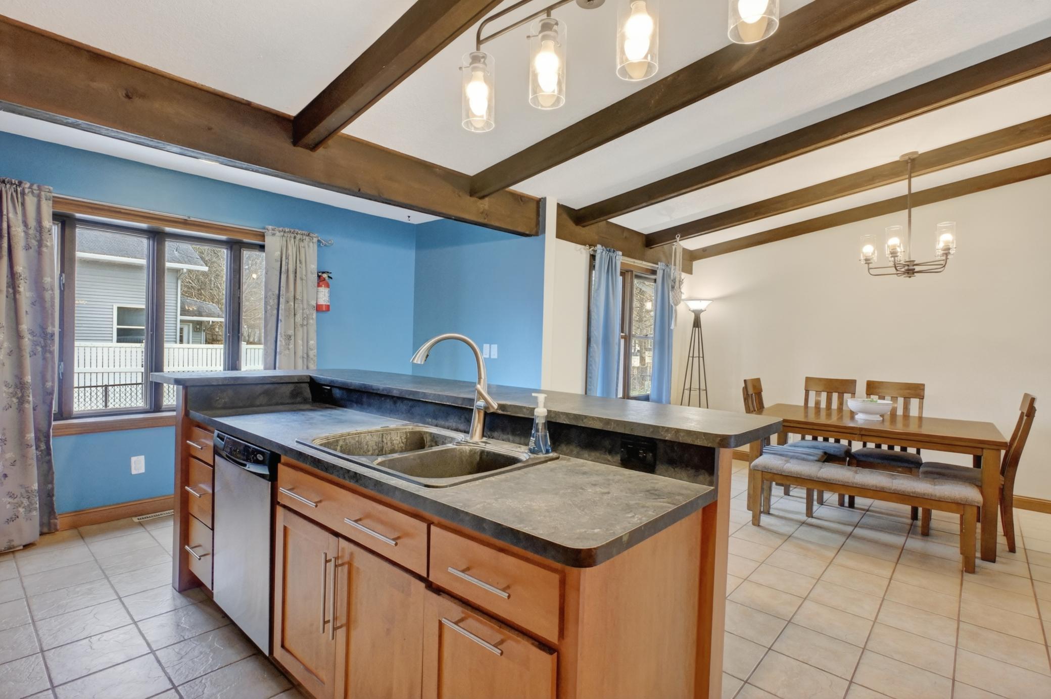 Center Island towards dining room