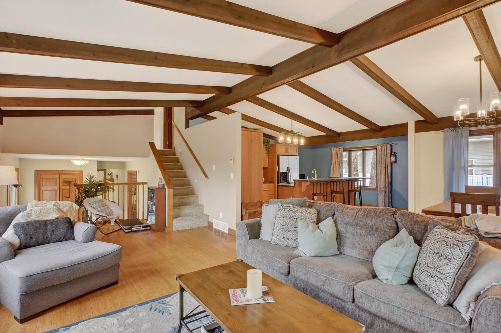 Living room towards foyer