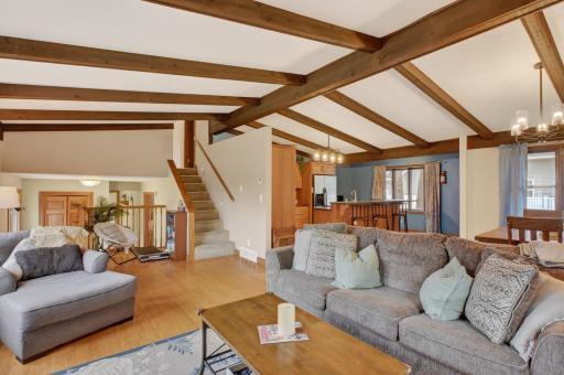 Living room towards foyer