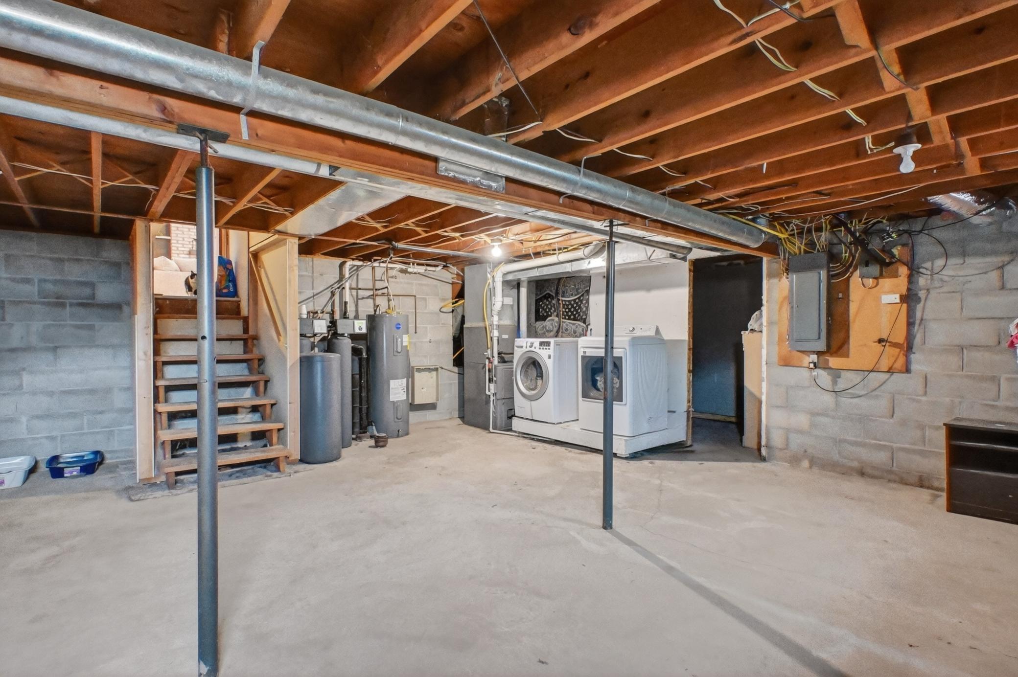 Partical basement-2022 Culligan dual tank softener