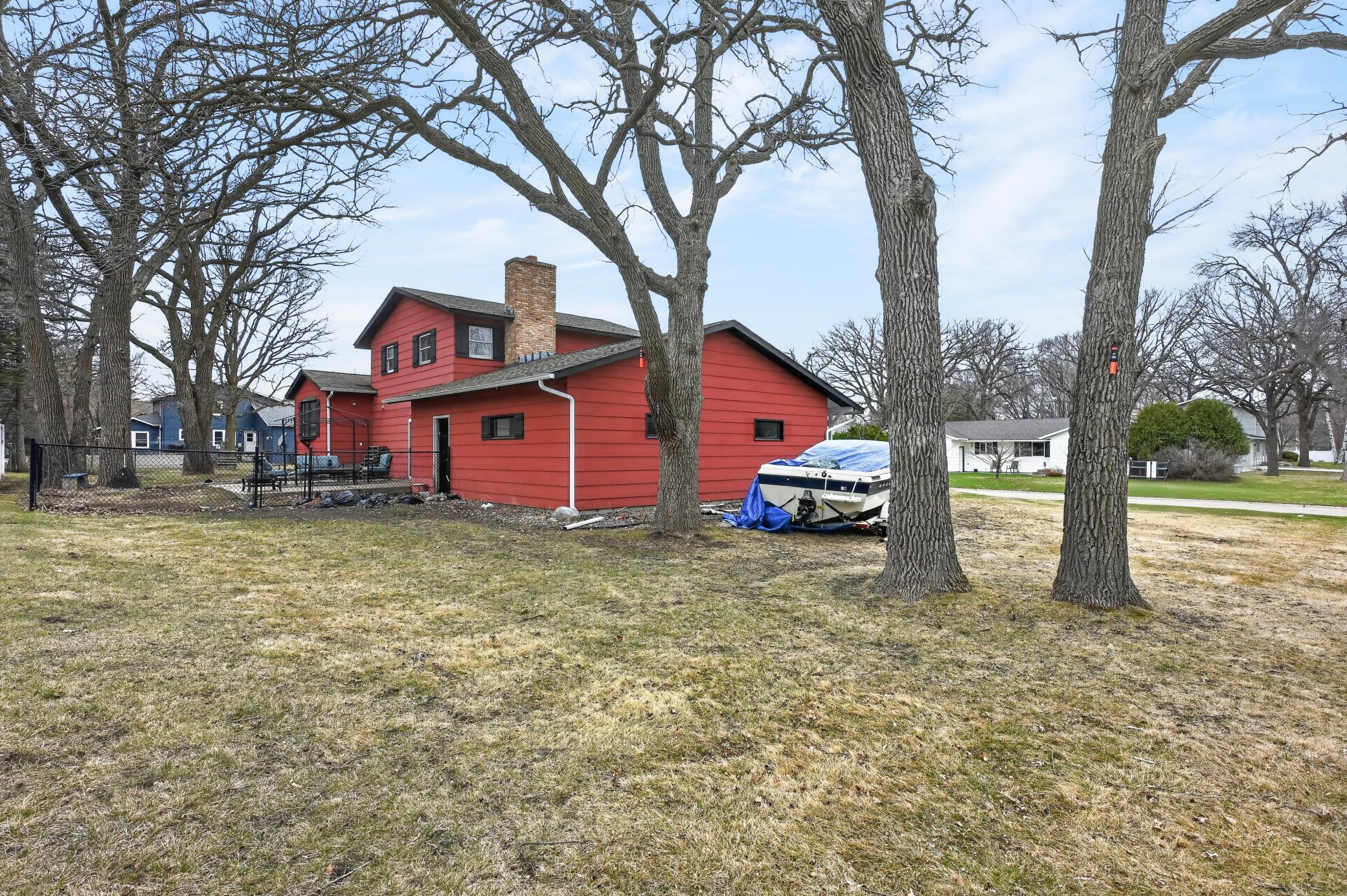 Back of house and side yard
