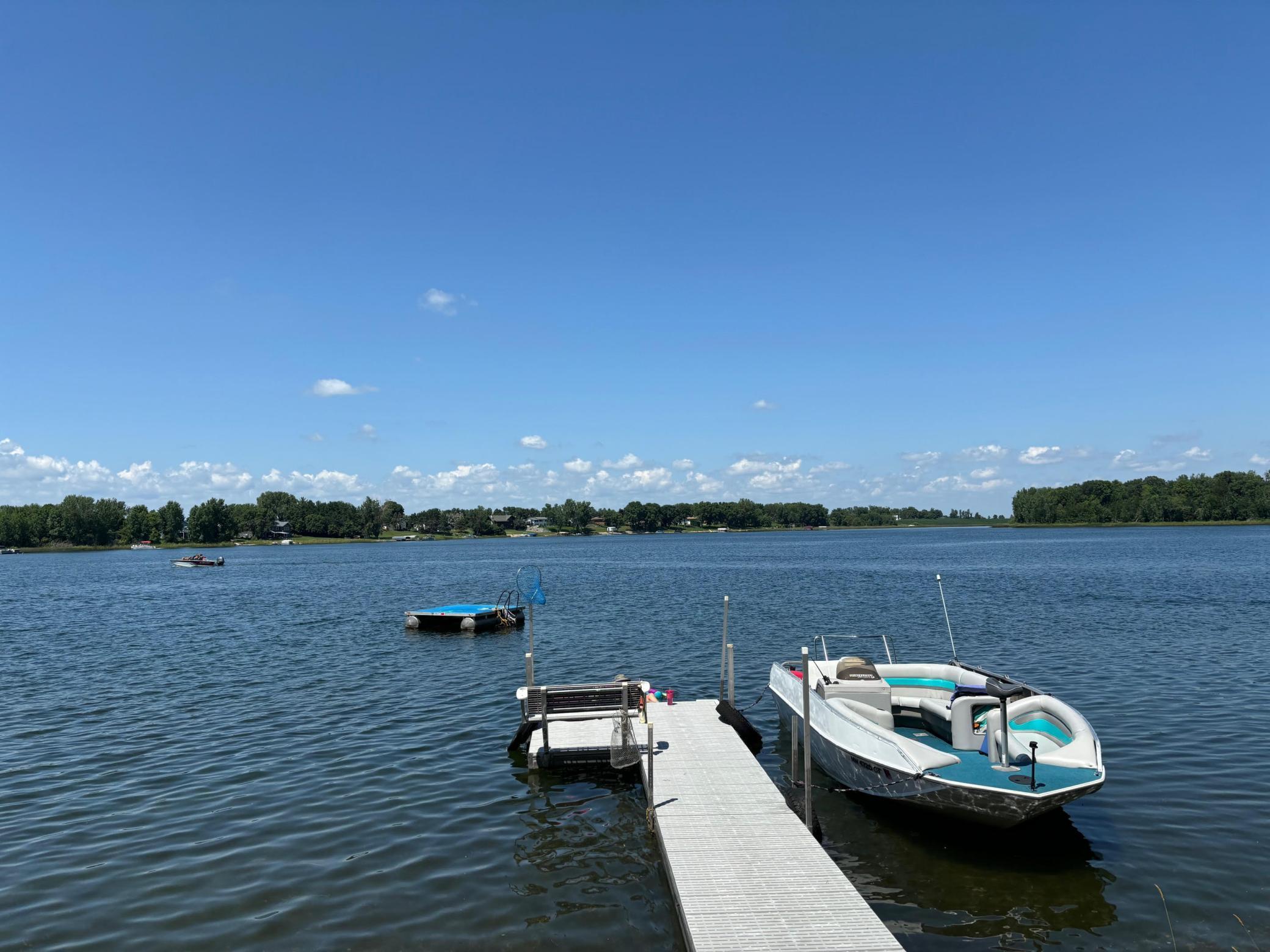 Perfect lake for Boating, Fishing, & Swimming
