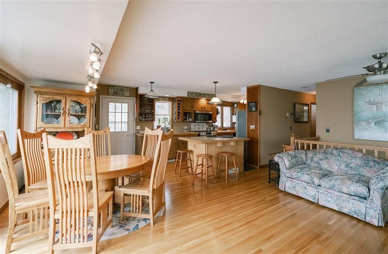 Main floor open concept