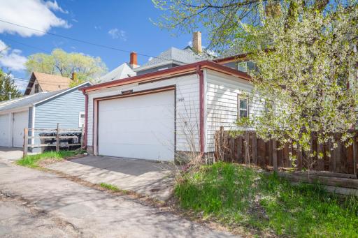 Two car garage