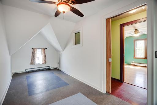 Third story bedroom