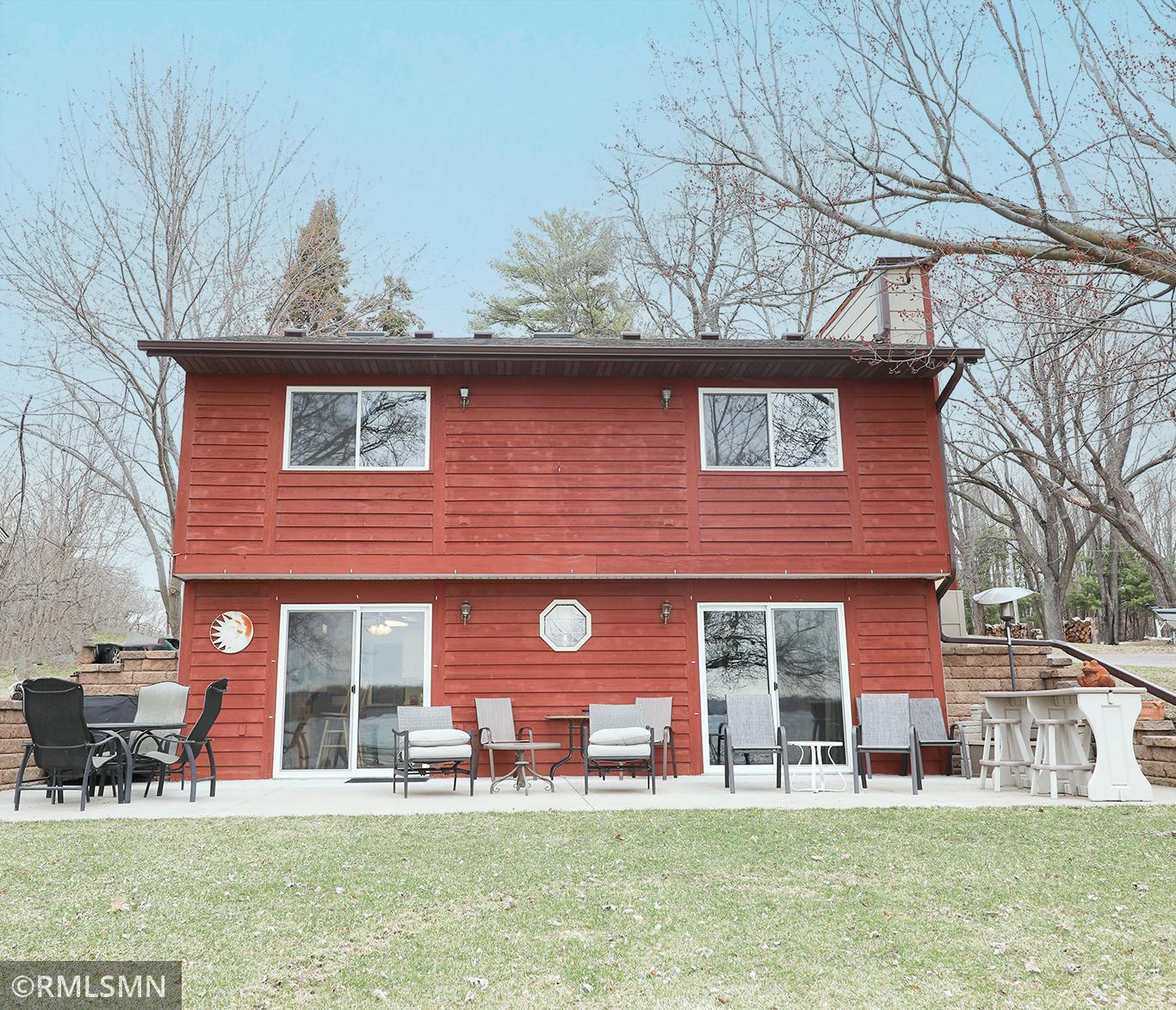 It's the little touches, the octagon window, the great patio space..the slow and easy slope to the lake