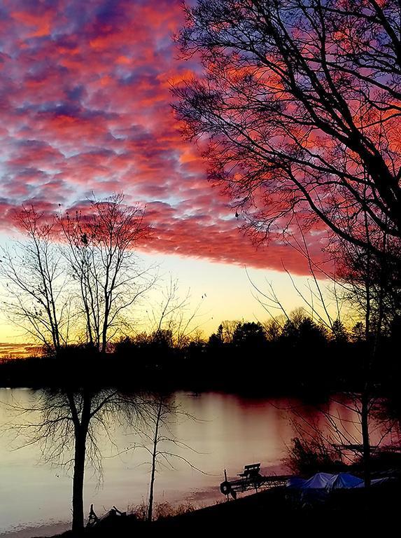 pink sky at night sailors delight!