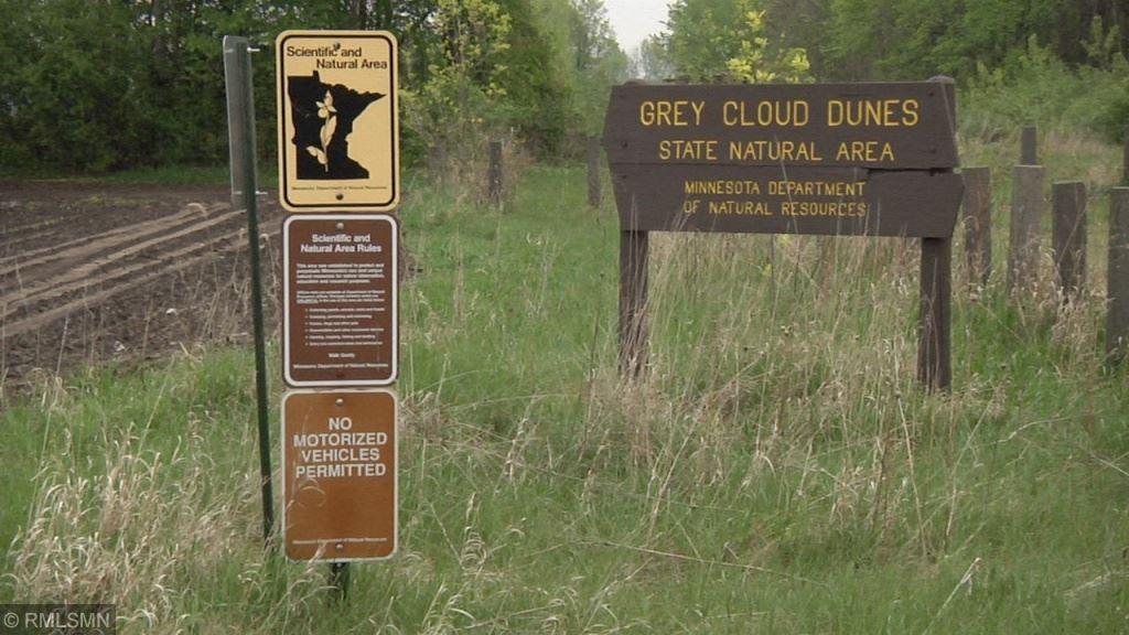 Discover 12 acres of scenic hiking trails and breathtaking views of the Mississippi River at Grey Cloud Dunes.
