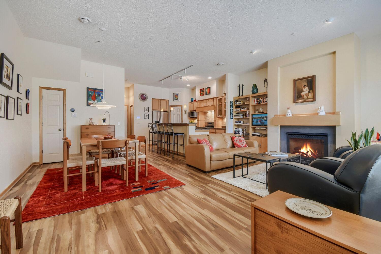 Living Room and Dining Room