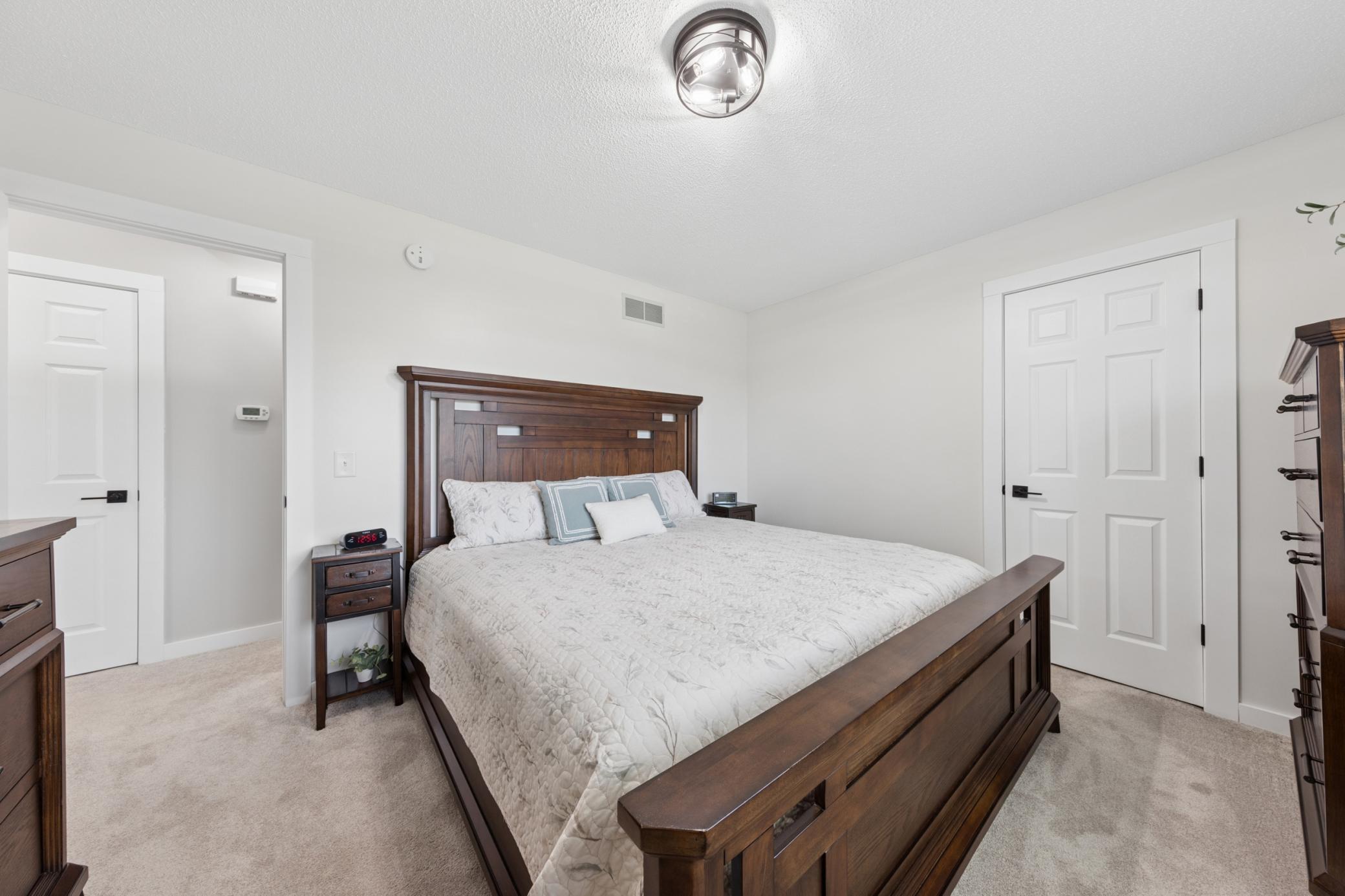 With a main level bedroom large enough to fit a king-sized bed and the rest of your furniture, this is the one.