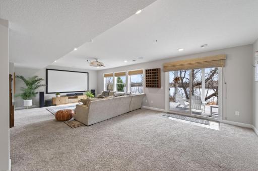 Lake views from Family Room