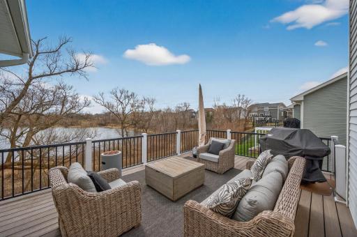Maintenance Free Deck with spectacular views!