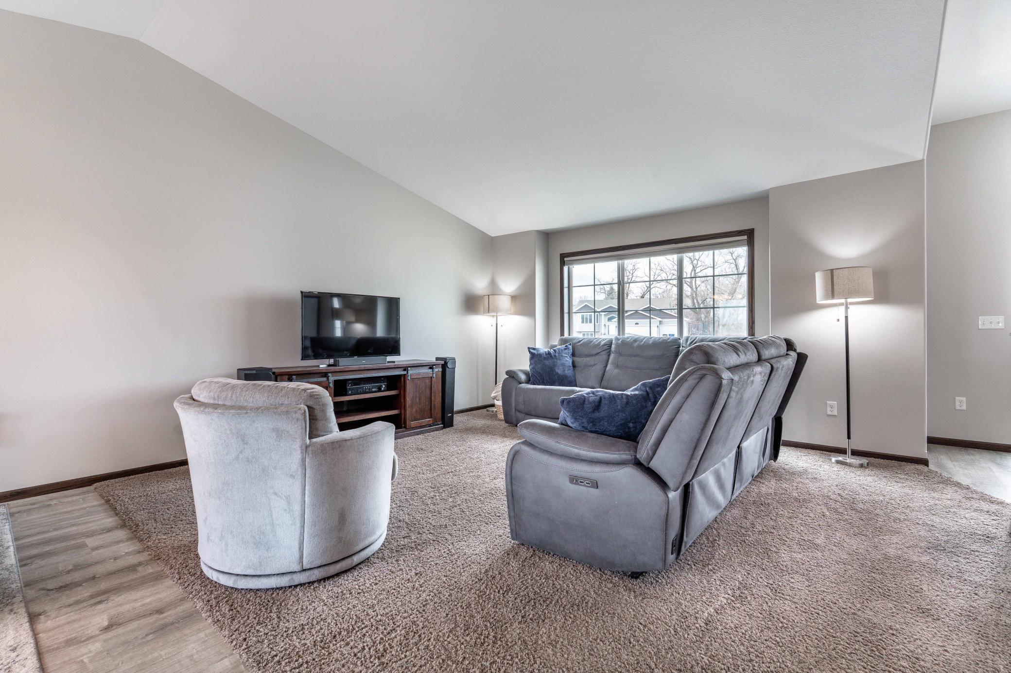 Living Room with Lots of Natural Light