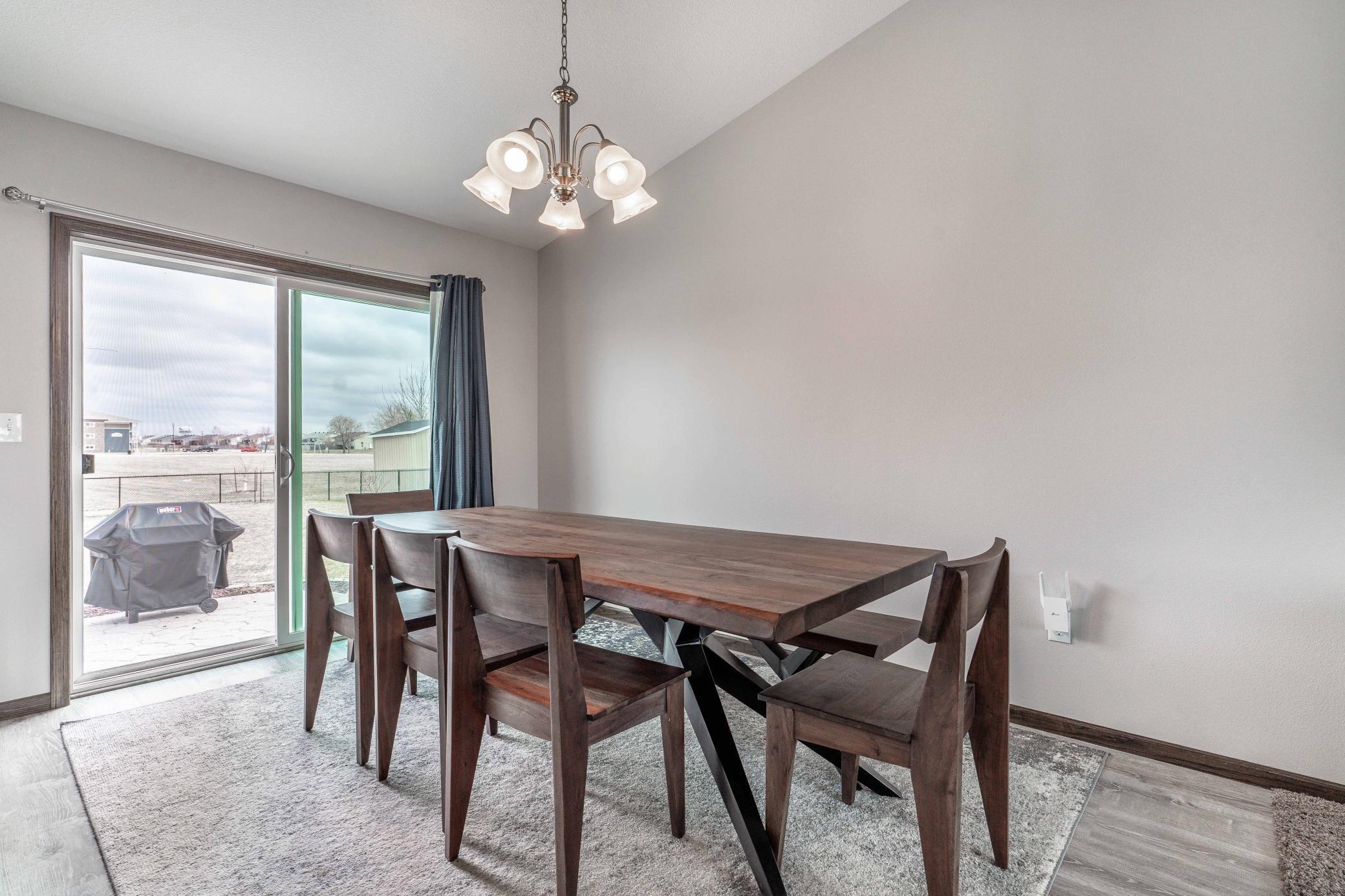 Dining Room with Patio Access